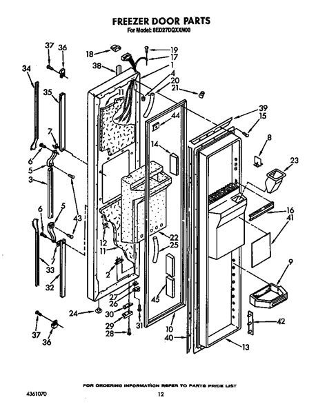 whirlpool refrigerator replacement parts